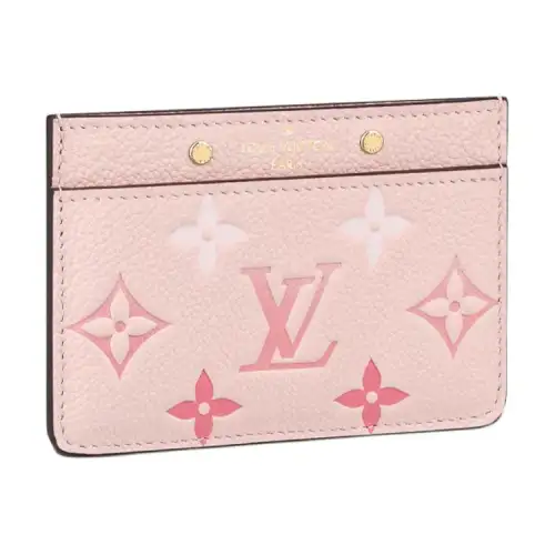 LOUIS VUITTON Card Holder Rosebud