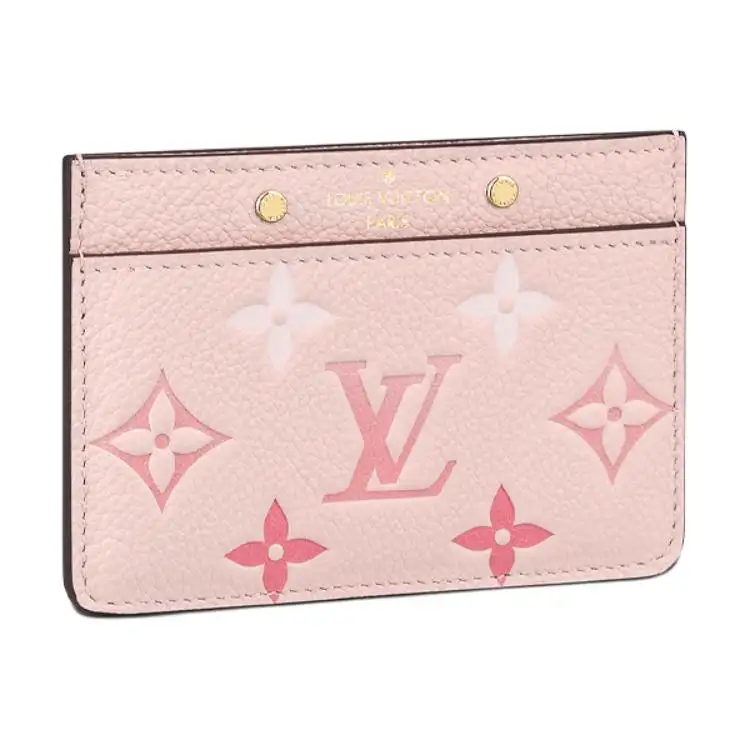 LOUIS VUITTON Card Holder Rosebud