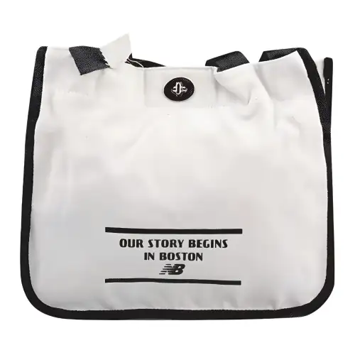 New Balance Fabric Shoulder Bag, Crossbody Bag Regular Women's Ecru