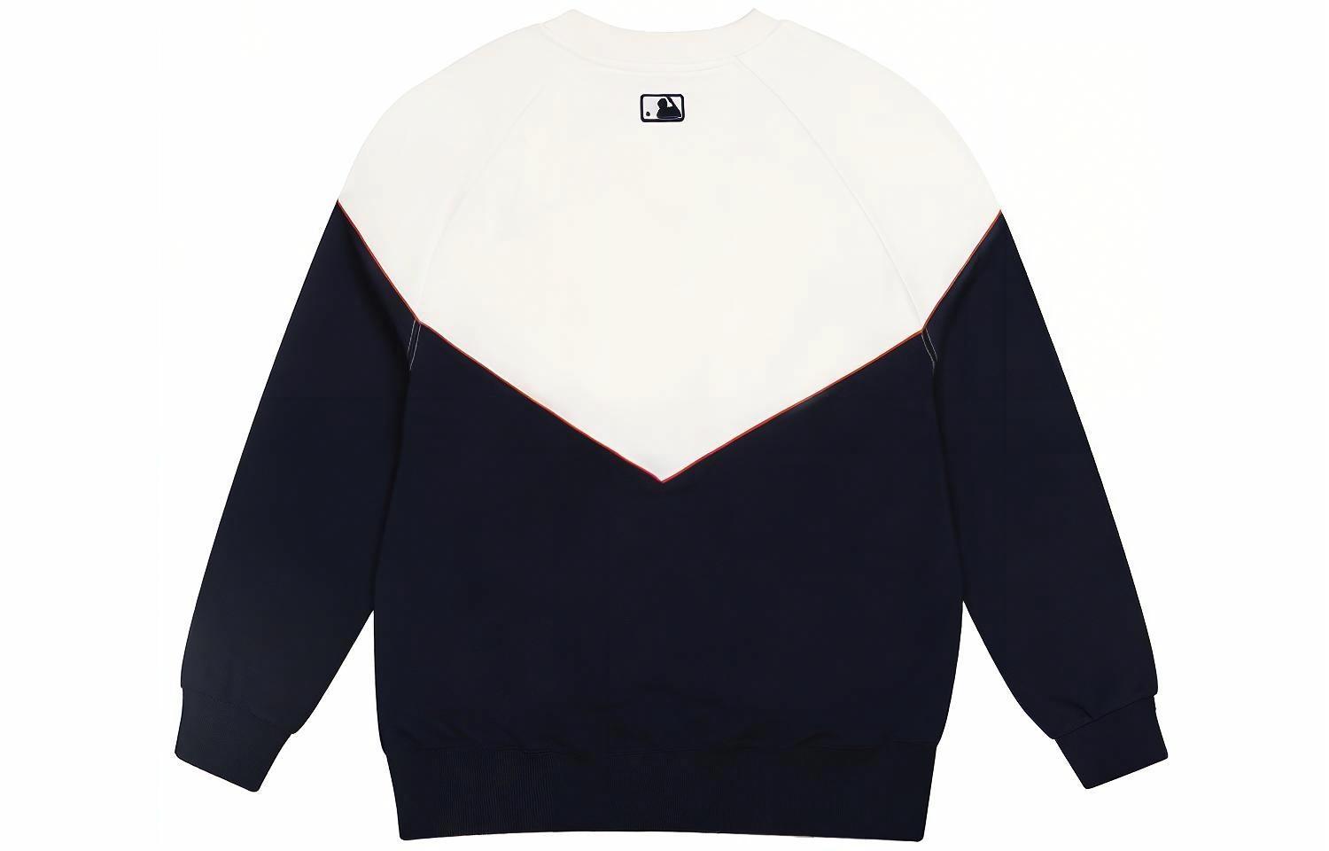 Худи MLB Color Block Hoodie (темно-синее) — фото 2