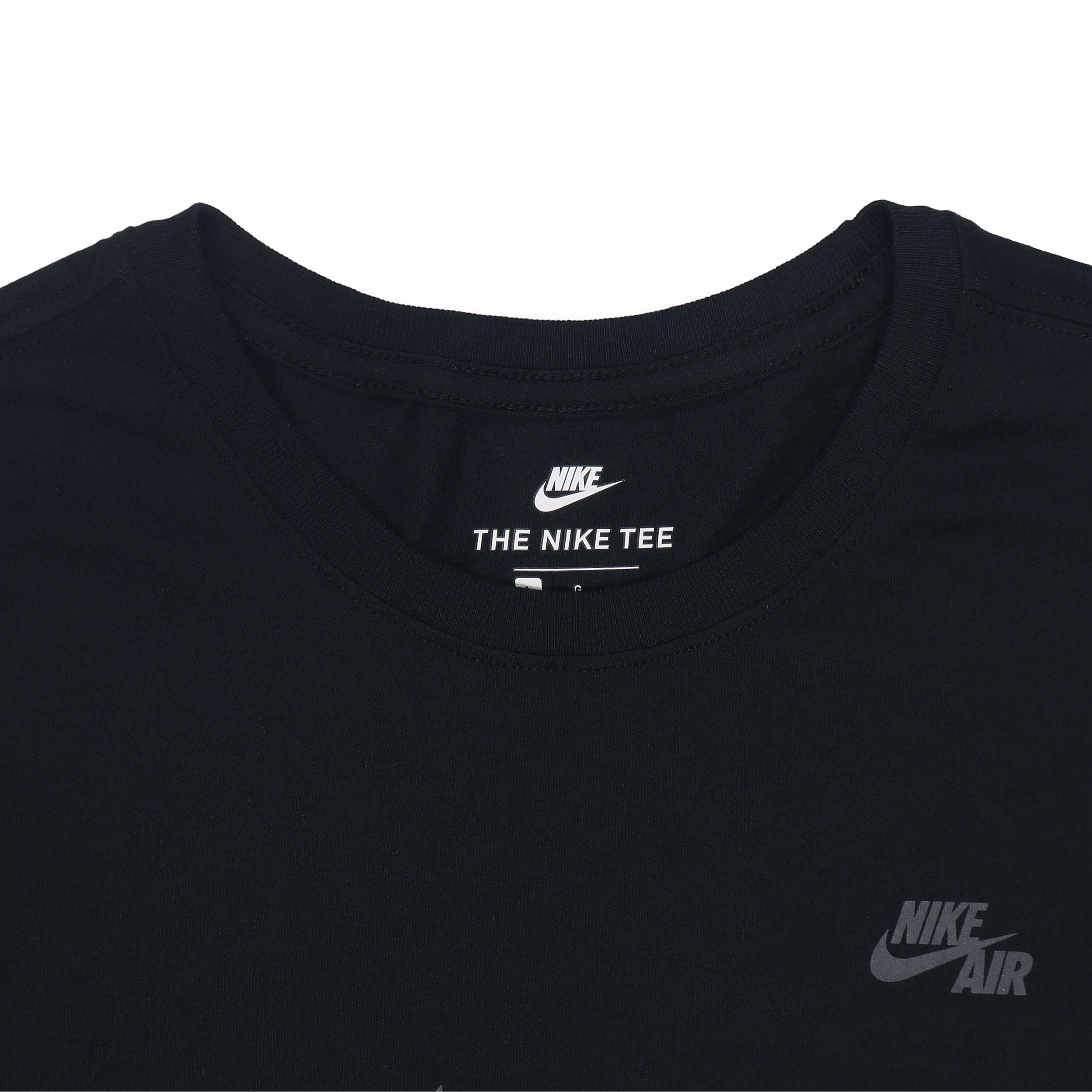 Мужская футболка Nike T (черная) — фото 2
