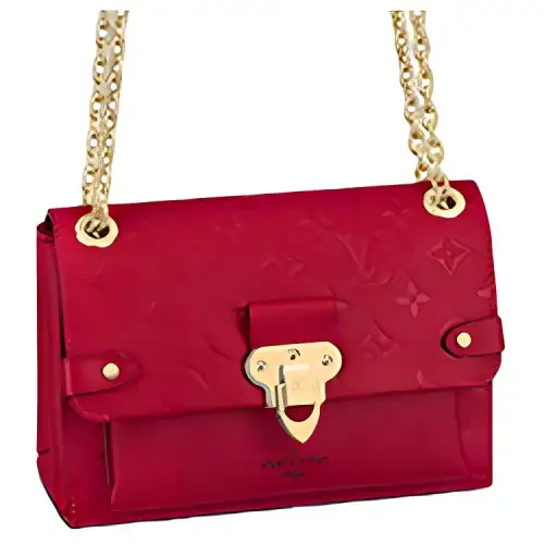 LOUIS VUITTON Vavin Cow Leather Mewi Handbag, Shoulder Bag Women's Scarlet