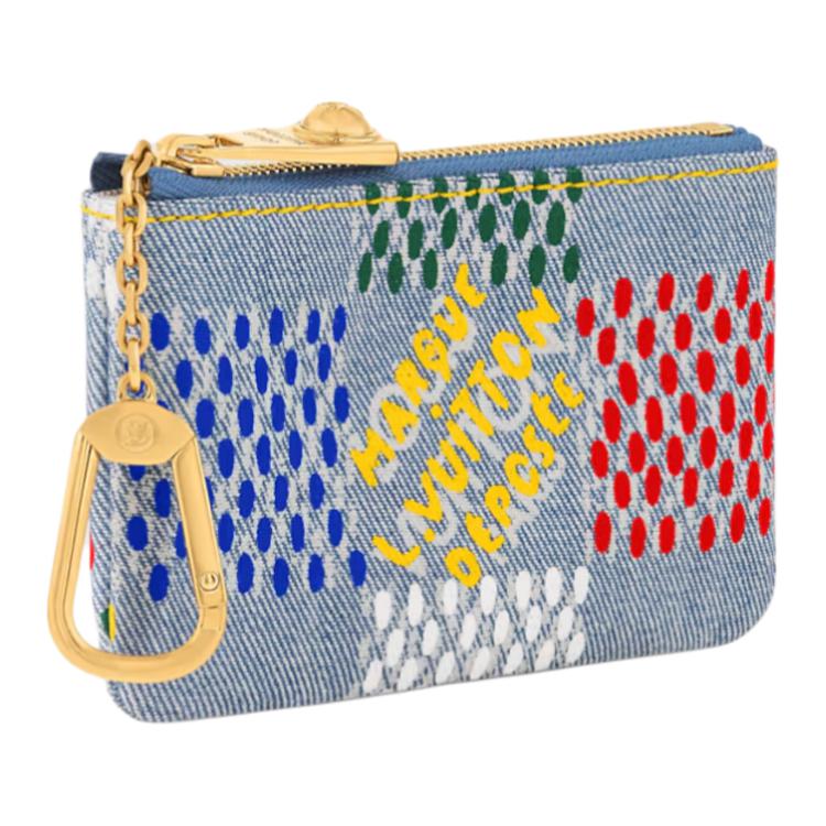 Мужской кошелек Louis Vuitton (синий) — фото 2