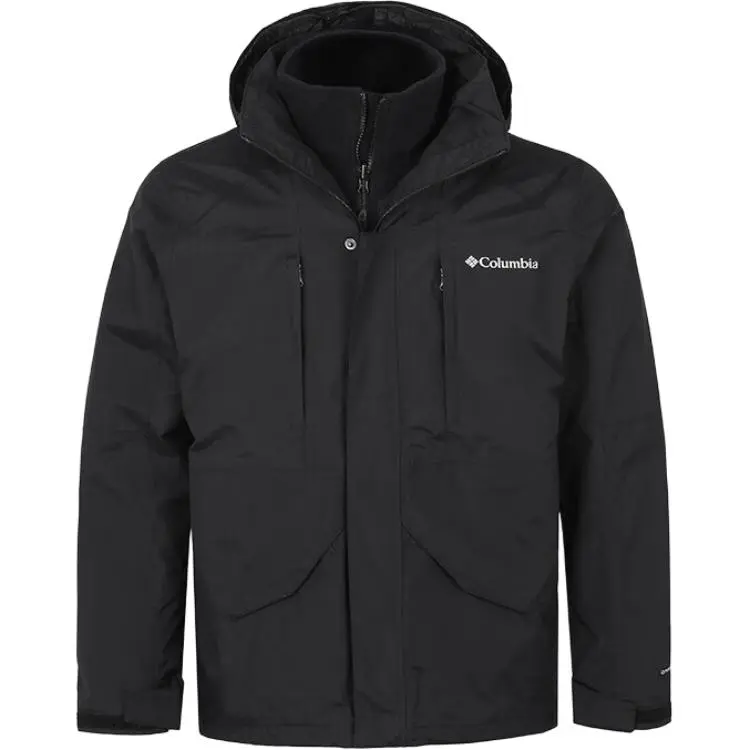 Columbia High Altitude Climbing Waterproof, Windproof, Thermal, And Breathable Windbreaker Jacket Men's Black