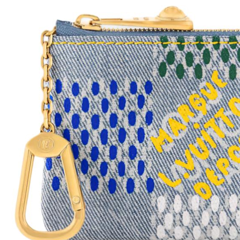 Мужской кошелек Louis Vuitton (синий) — фото 5