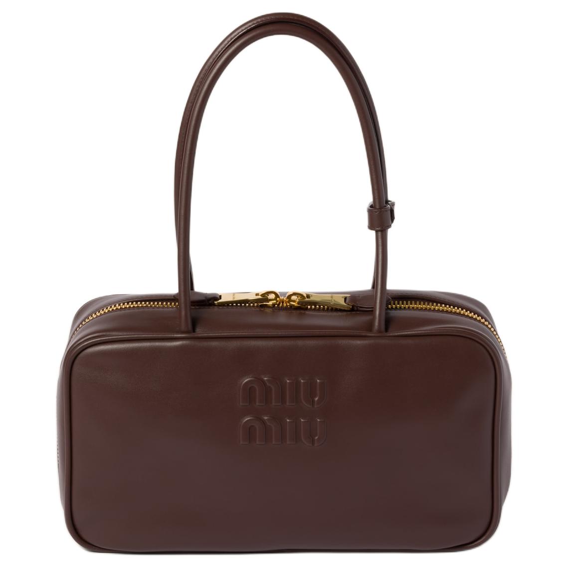 Женская сумка MIU MIU Beau (коричневая)