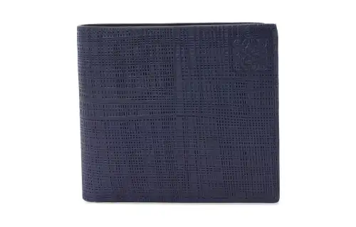 LOEWE Leather Wallet Women's Blue
