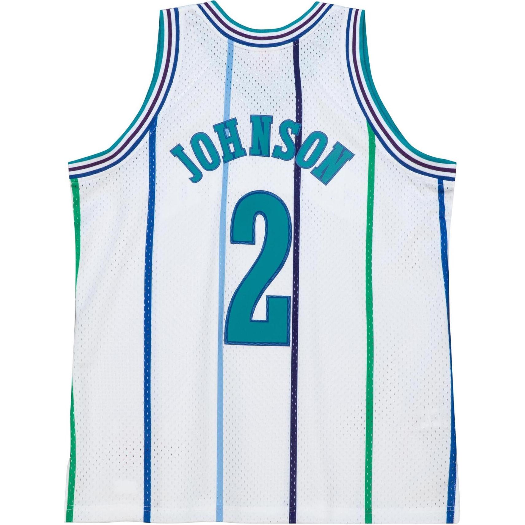 Mitchell Ness Swingman Nba Charlotte Hornets 1988-1989 Rex Chapman jersey tank top