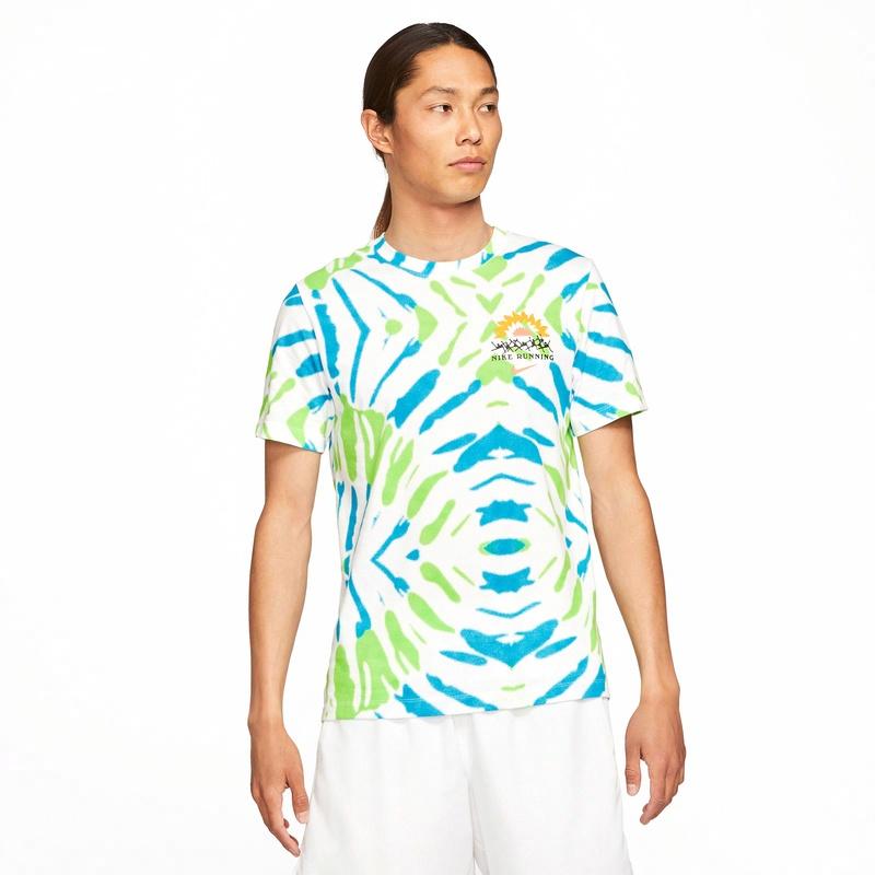 Мужская футболка Nike Dri-fit (белая) — фото 4