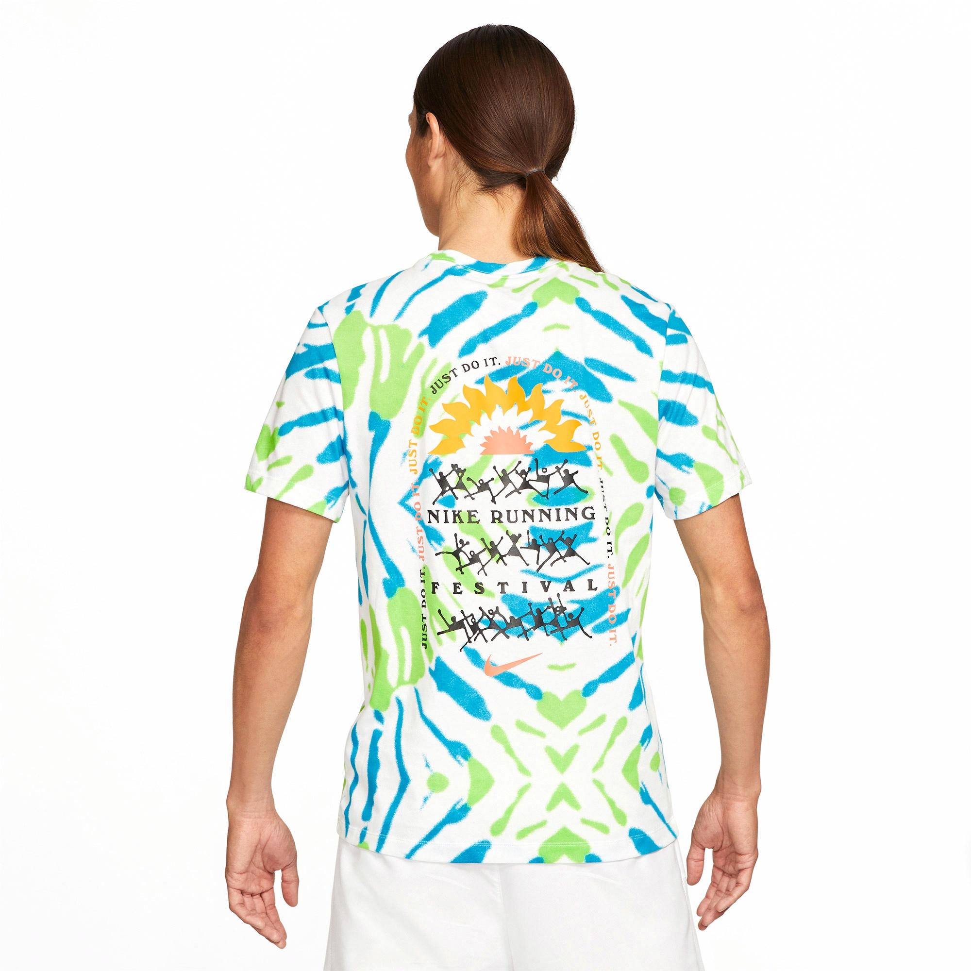Мужская футболка Nike Dri-fit (белая) — фото 5