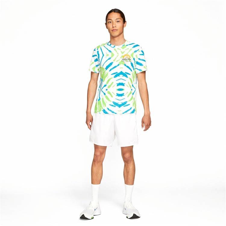 Мужская футболка Nike Dri-fit (белая) — фото 3