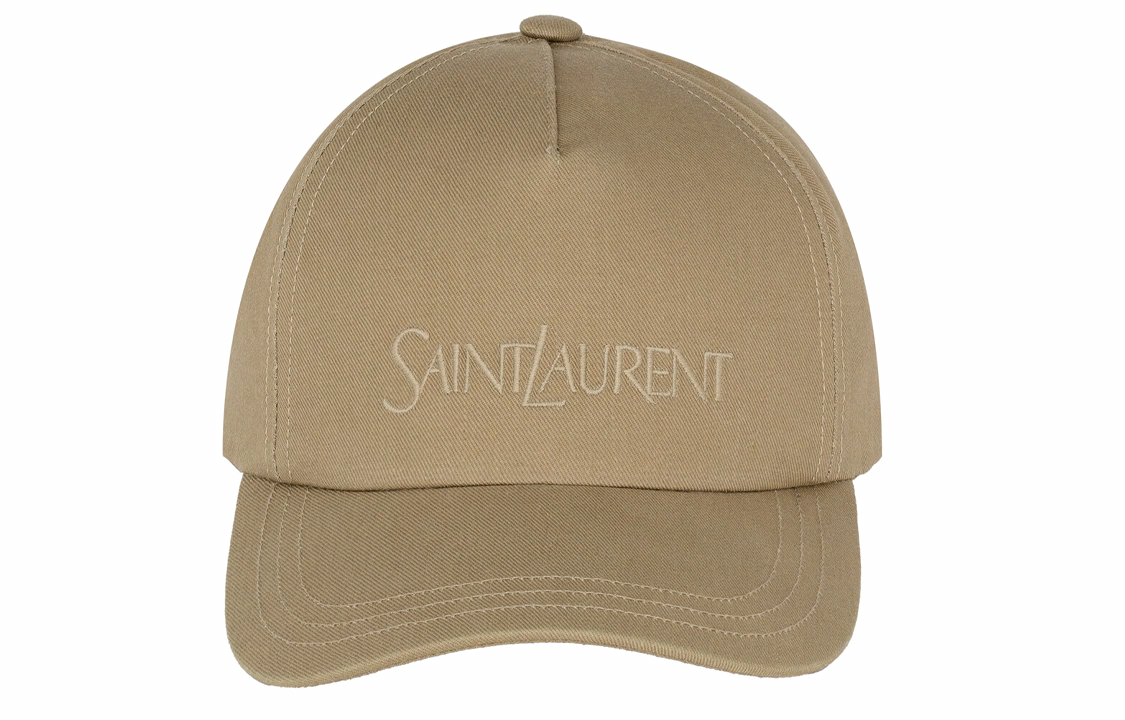 Мужская кепка SAINT SAINT LAURENT (коричневая)