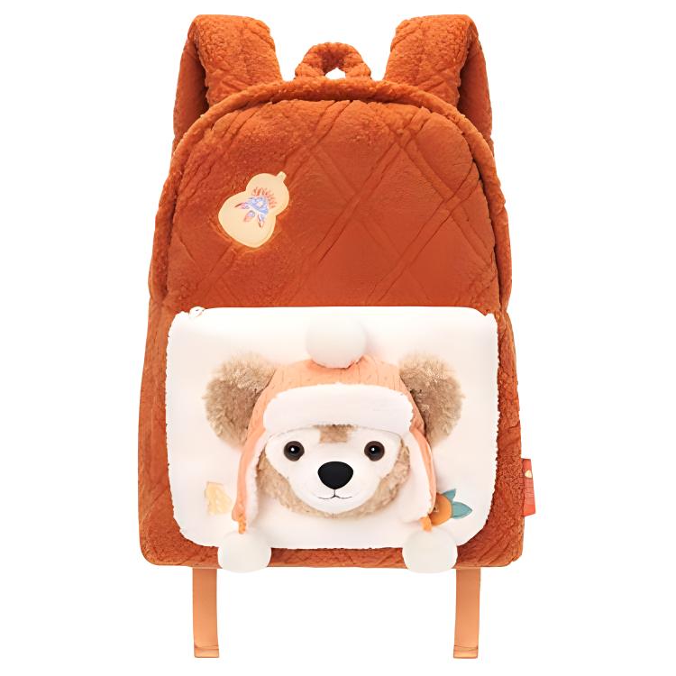 Disney Disney, foldable brown backpack for friend with zipper for men and women, for beloved