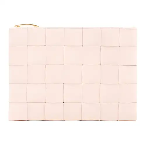 Bottega Veneta Pouch Medium Intreccio Melon Washed