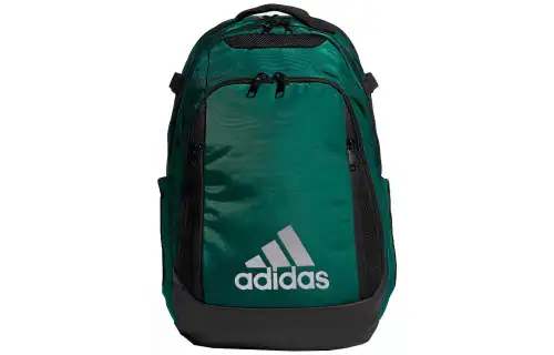 Adidas Large Capacity Polyester Backpack Regular Unisex Green