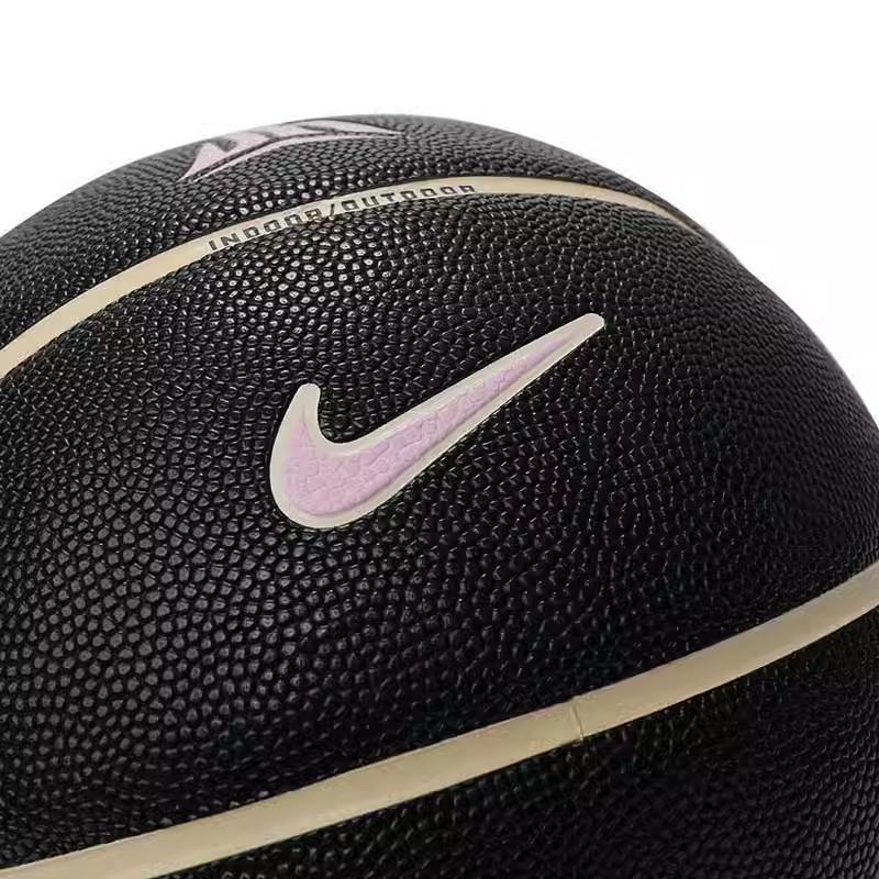 Nike Artificial Leather Basketball Black Pink Size 7 Training Unisex