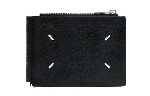 Maison Margiela Cow Leather Wallet Unisex Black