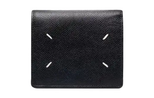 Maison Margiela Leather Wallet Women's Black