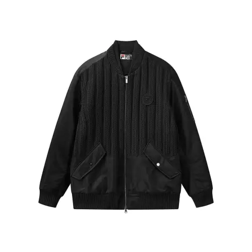 FILA Puffer Jacket Men's Jet Black