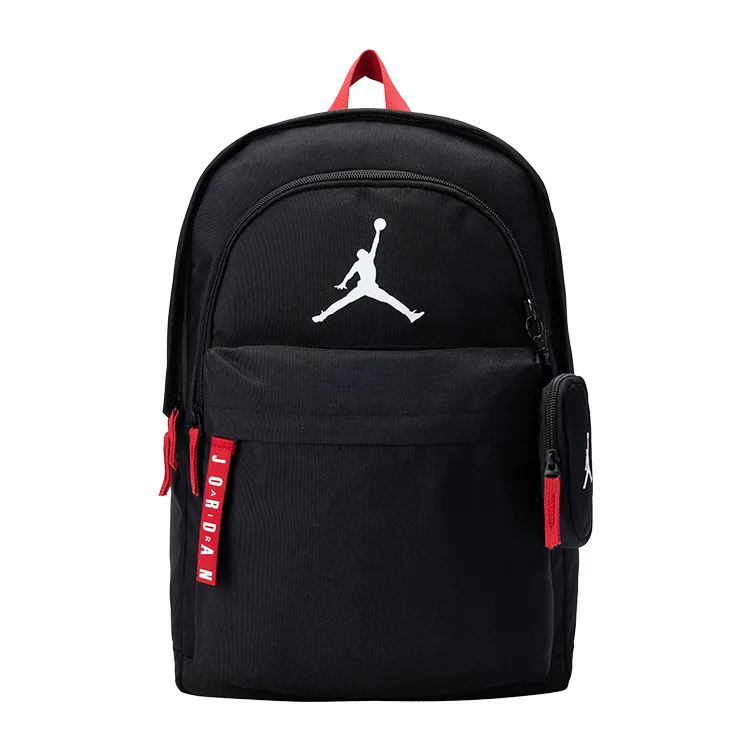 Jordan Polyester Backpack Unisex Black