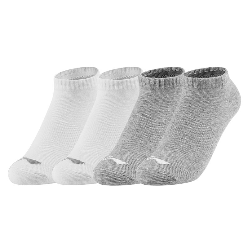 Li Ning Ankle Socks Unisex 4 Pack