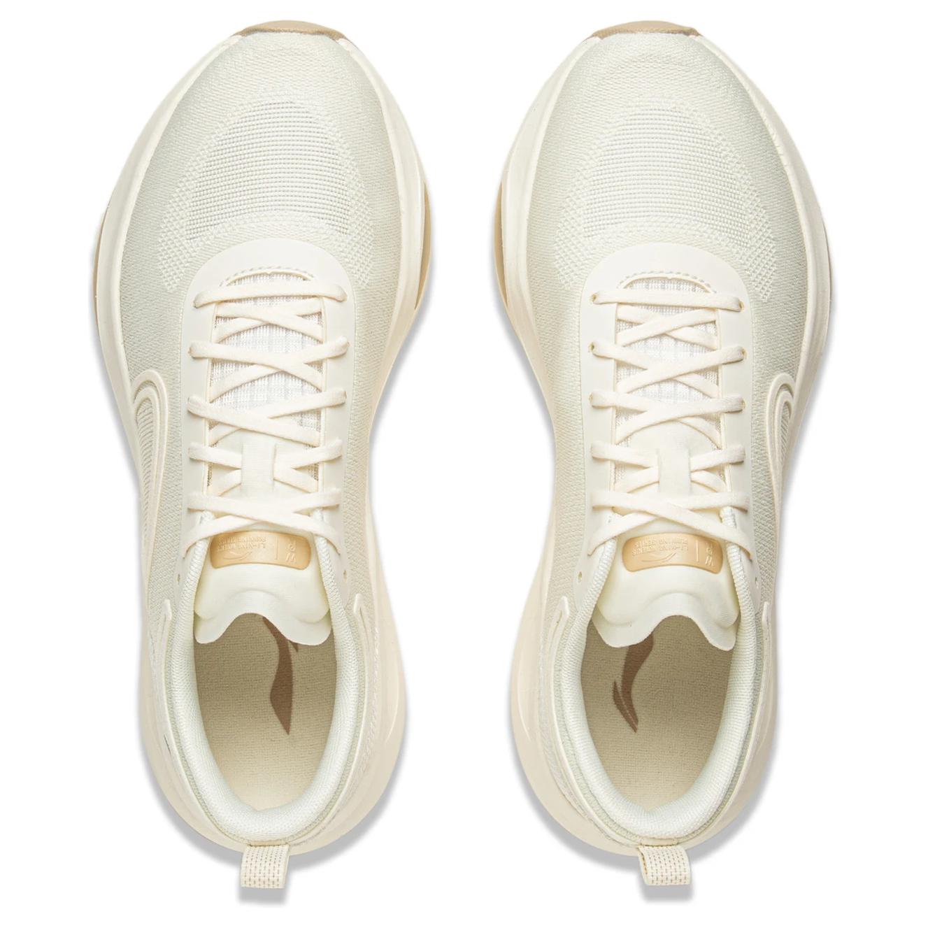 Li Ning Cushioning, Wear Resistant Low top Casual Running Shoes Women’s Ivory