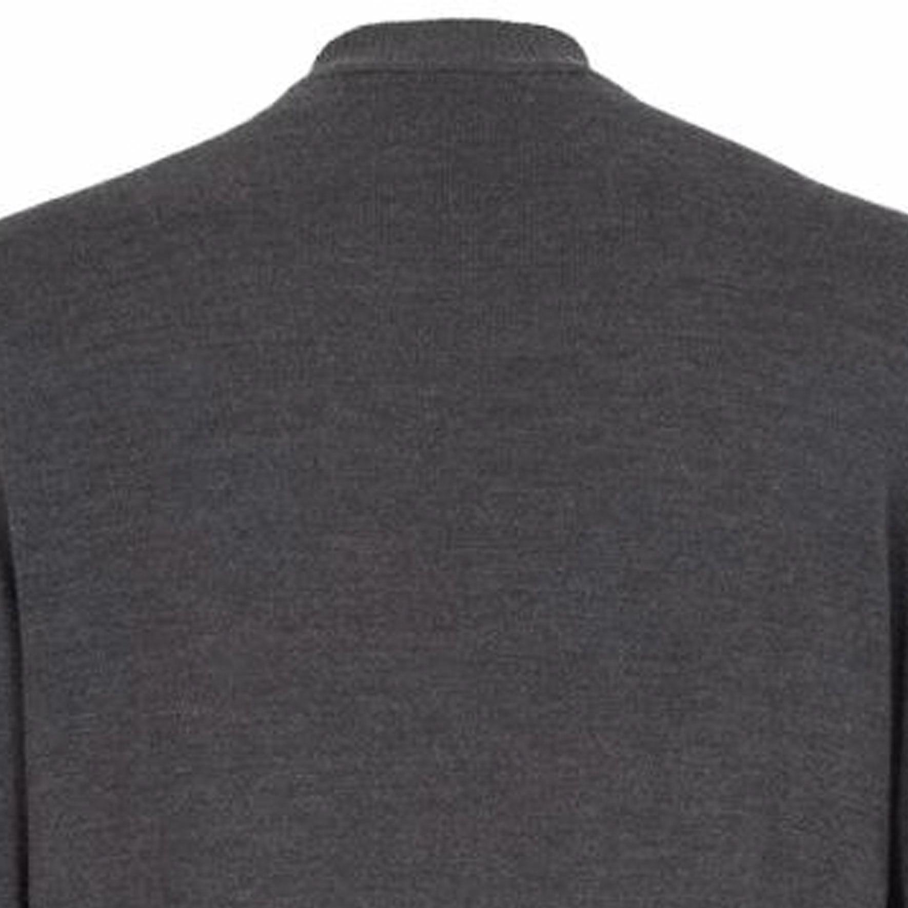Мужской свитер Fendi Grey Wool jumper (серый) — фото 4