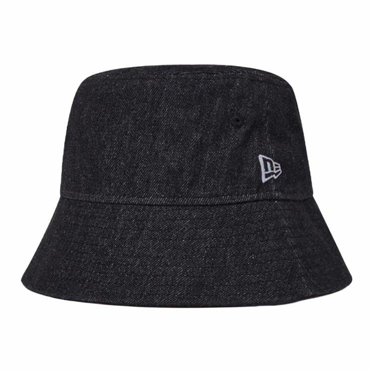 Панама New Era Denim Lettering (черная)