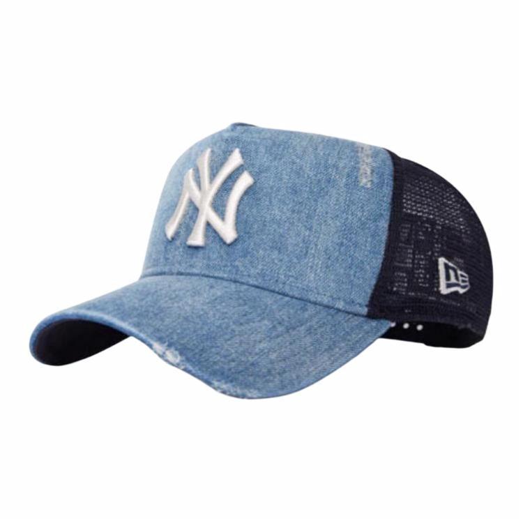 Кепка New Era Деним (синяя)