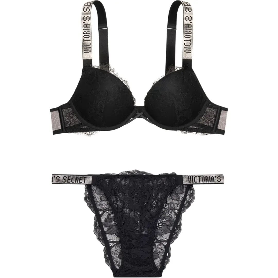 Victoria's Secret Underwear Set Women's Black