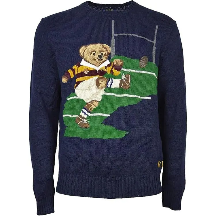 Polo Ralph Lauren Polo Bear Knitwear Standard Men's Marine Blue