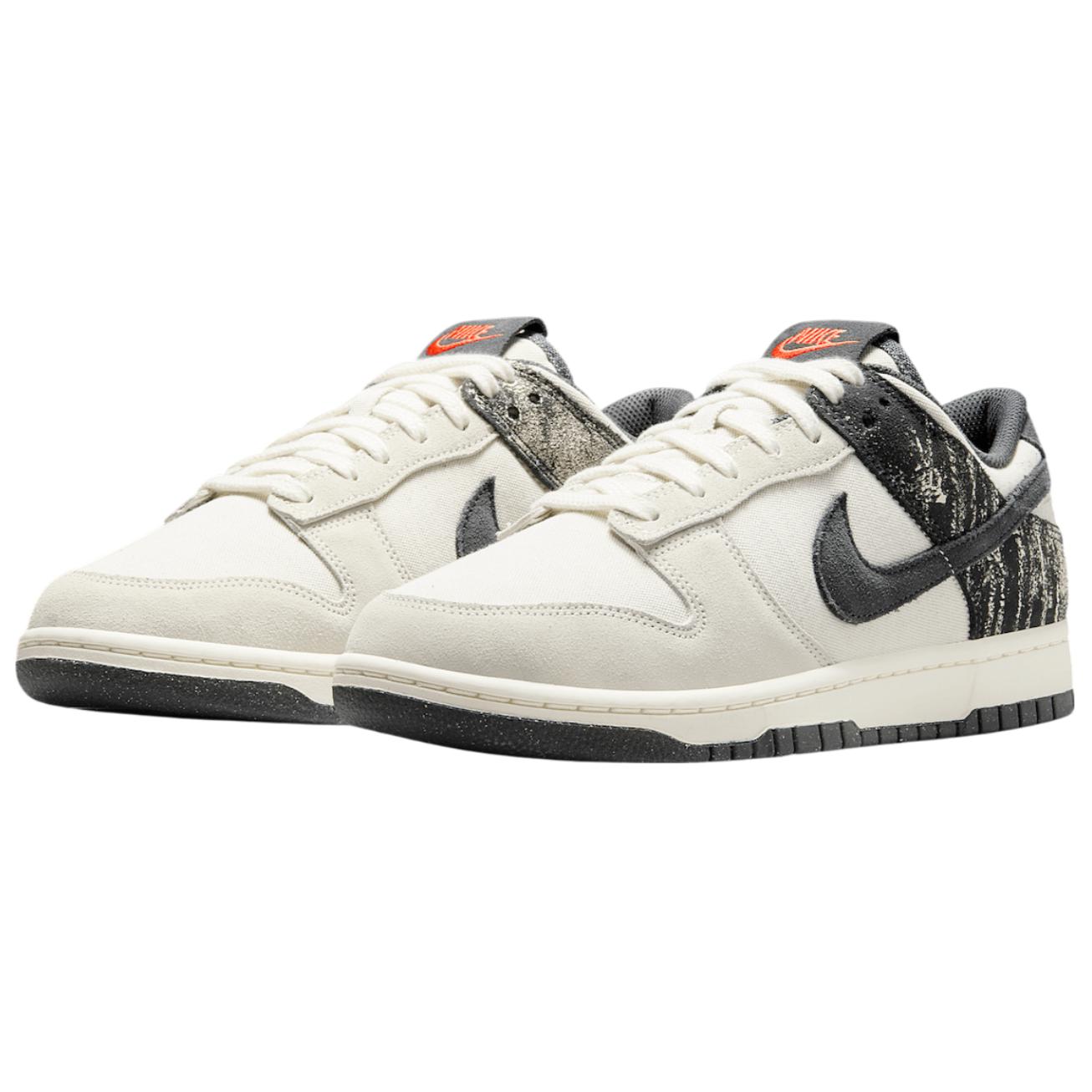 Nike Dunk Low Retro Se Pale Ivory Picante Red Dark Smoke  display picture 3