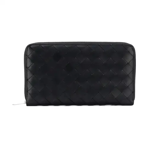 Bottega Veneta Leather Wallet Regular Men's Black