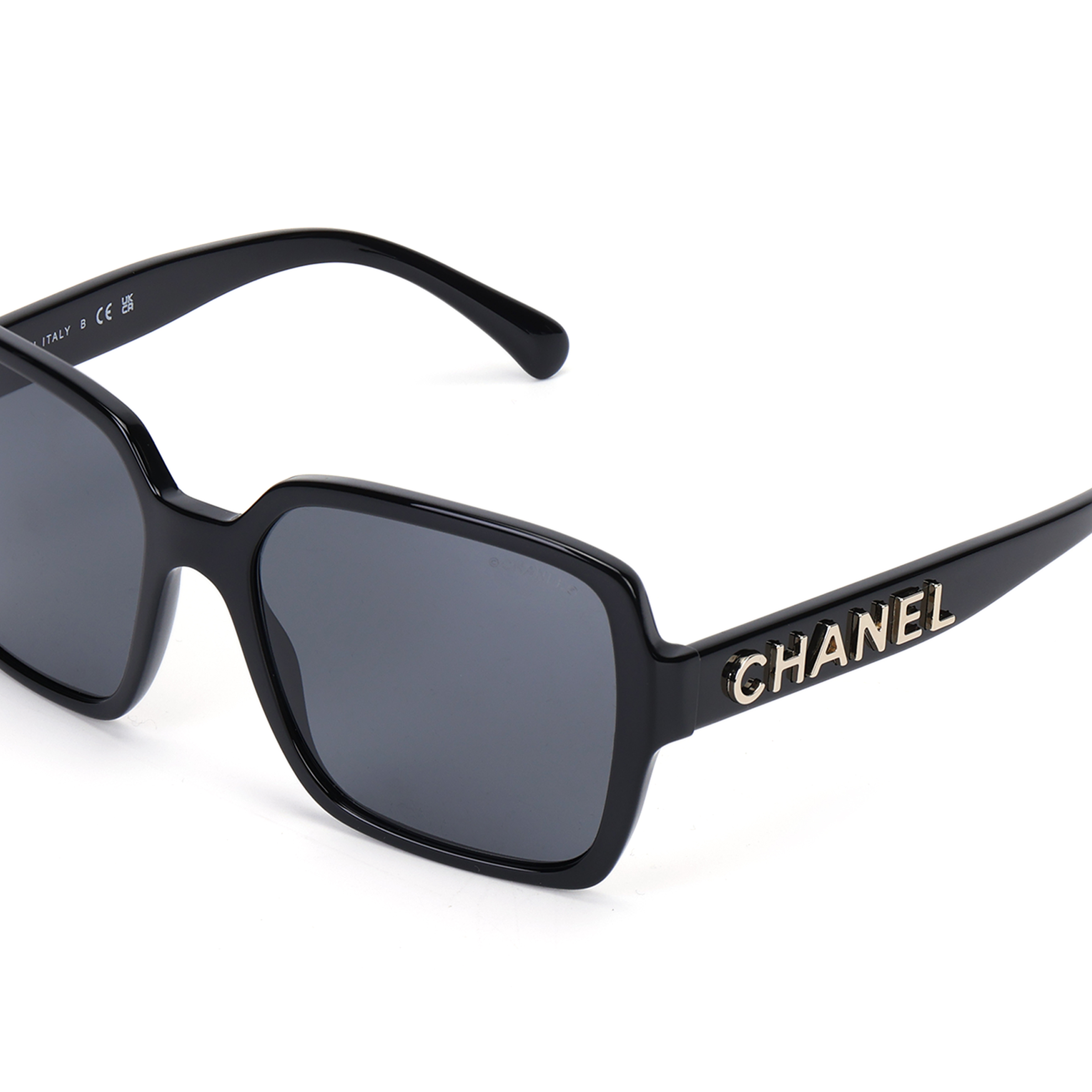 Очки Chanel (черные) — фото 6