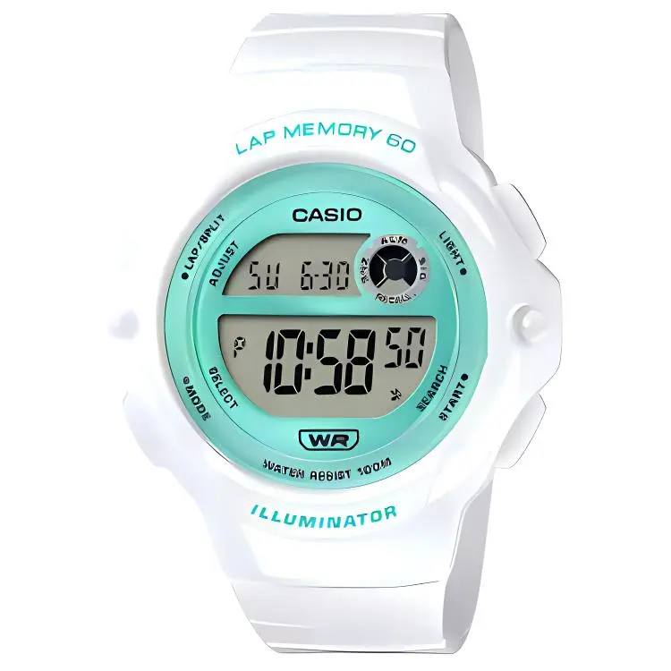 CASIO STANDARD ['100', 301050]m Waterproof Quartz Movement Watch Unisex Green Dial