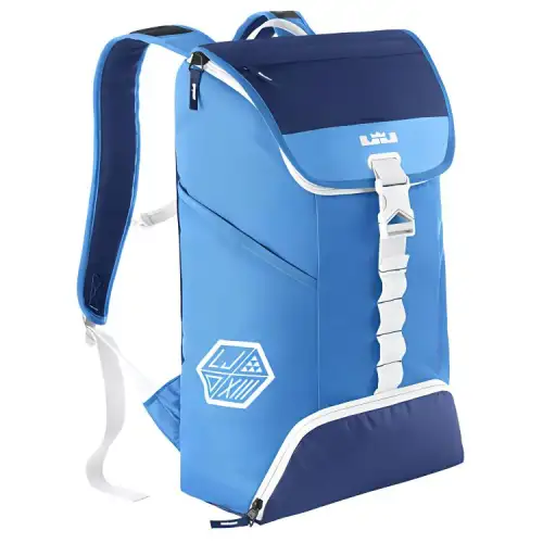 Nike Polyester Backpack Regular Unisex Blue