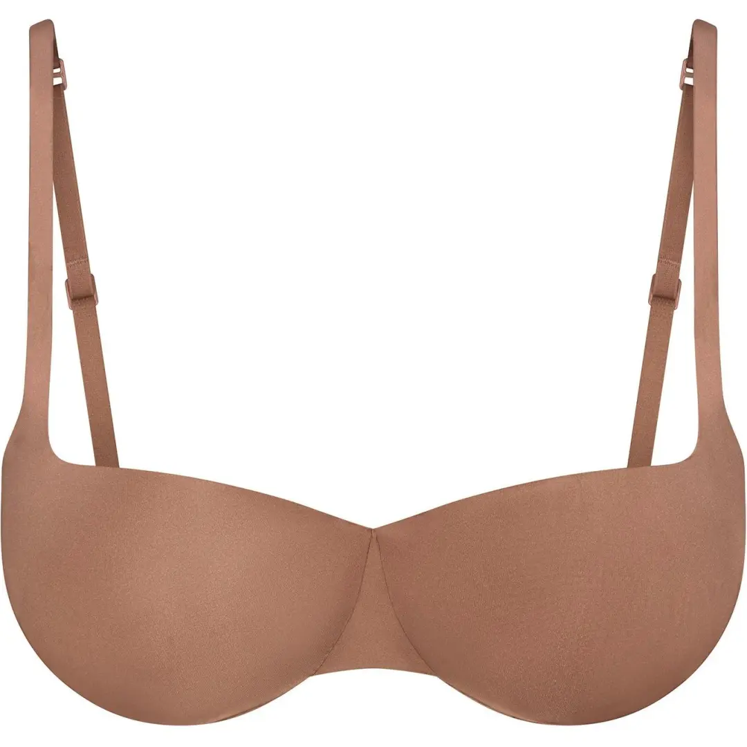 Skims SS25 ULTIMATE BALCONETTE PUSH UP BRA Women's 1 Pack SIENNA/Ochre