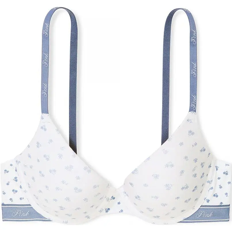 Victoria's Secret PINK Girlish Bra Women's Blue