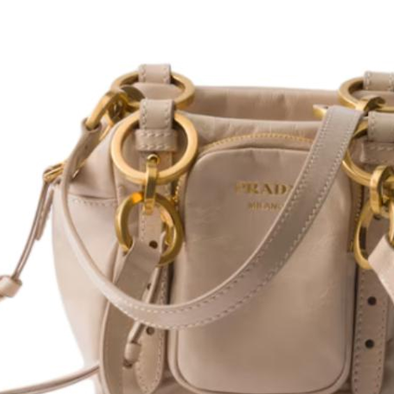 Женская сумка Prada Dangle (розовые) — фото 6