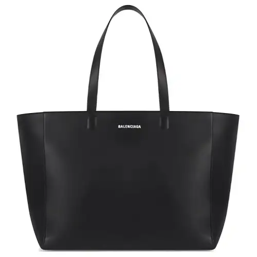 Balenciaga Explorer Cow Leather Tote Bag, Shopping Bag, Handbag Men's Black