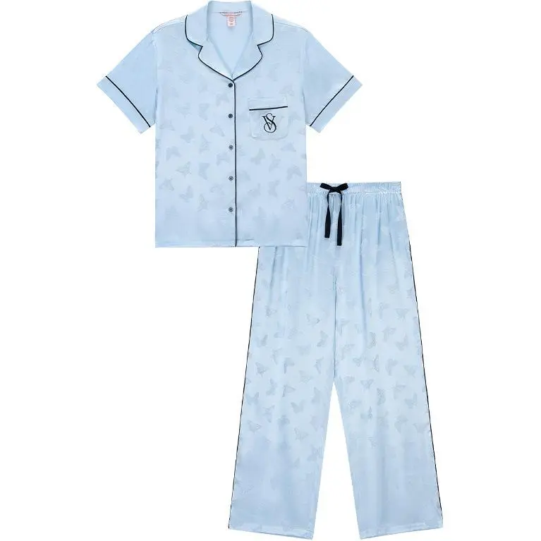 Victoria's Secret Pajama Set Women's Sky Blue