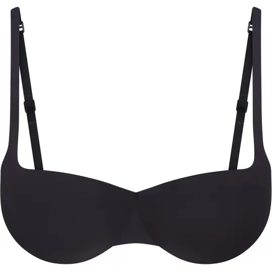 Skims SS25 ULTIMATE BALCONETTE PUSH UP BRA Women's 1 Pack Onyx/Onyx