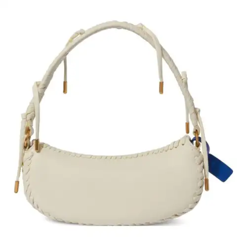 【Final Sale】weaved leather shoulder bag