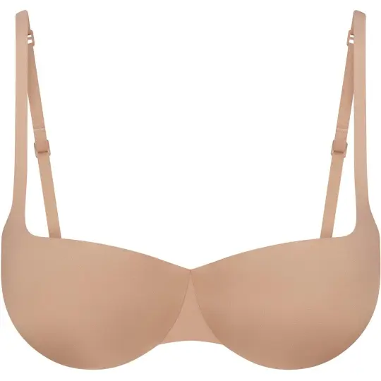 Skims SS25 ULTIMATE BALCONETTE PUSH UP BRA Women's 1 Pack Clay/Clay