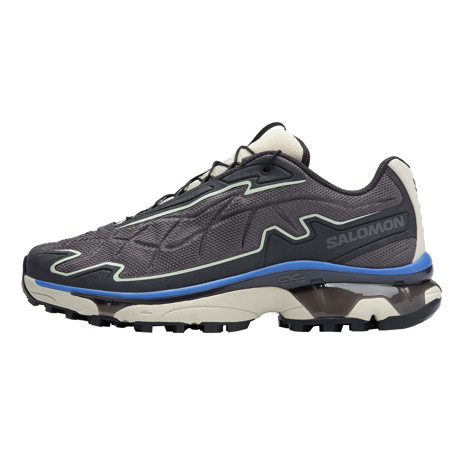 SALOMON XT SLATE Cushioning Breathable Coverage Support Lightweight Low top Running Shoes Unisex Dark Gray