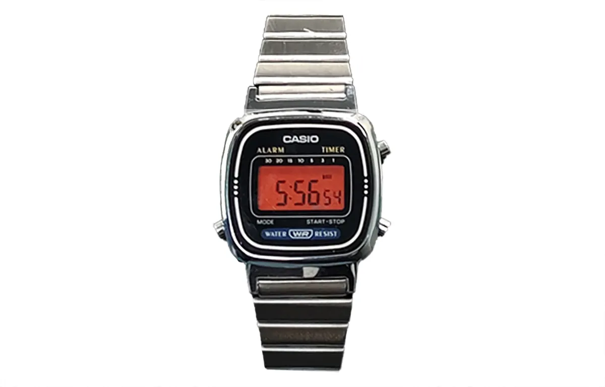 CASIO Custom Collection Quartz Movement Watch Women's Watch Red Watch Dial