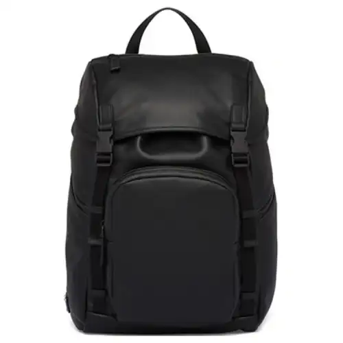 PRADA Saffiano Leather Backpack Men's Black
