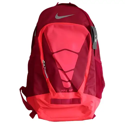 Nike Polyester Backpack Regular Unisex Red