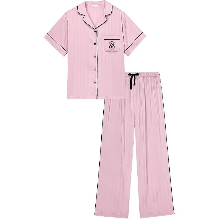 Victoria's Secret THE MIX Pajama Set Women's Rose Purple