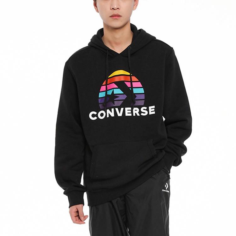 Мужское худи Converse Planet Set Po Hoodie (черное) — фото 4